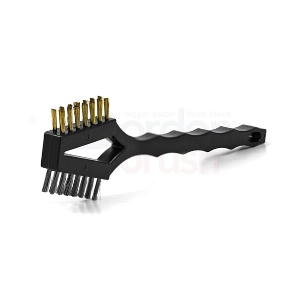2 D 40-1/2 Length Single Spiral Single-Stem Horsehair Brushes w, PK36